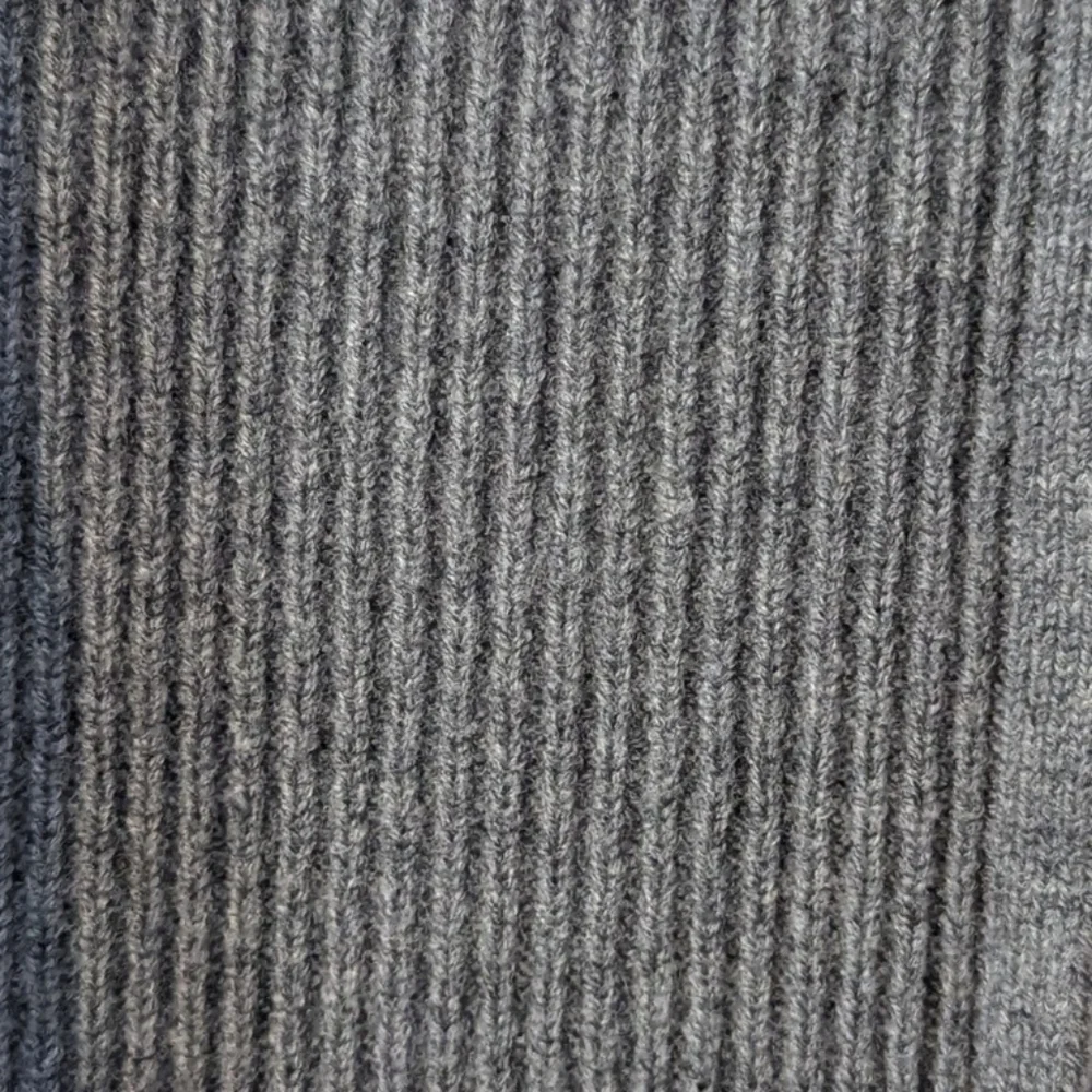 Lululemon Athletica Wool Gray Teal Striped Scarf Soft Comfy Warm
